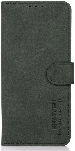 KHAZNEH OnePlus 11 Hoesje Retro Wallet Book Case Groen afbeelding 7