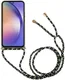 Samsung Galaxy A54 Hoesje Back Cover Flexibel TPU met Koord Groen afbeelding 2