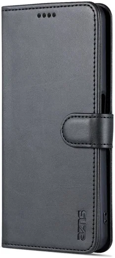 AZNS Oppo A58 5G / A78 Hoesje Portemonnee Book Case Kunstleer Zwart afbeelding 10