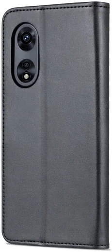 AZNS Oppo A58 5G / A78 Hoesje Portemonnee Book Case Kunstleer Zwart afbeelding 3