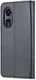 AZNS Oppo A58 5G / A78 Hoesje Portemonnee Book Case Kunstleer Zwart afbeelding 3