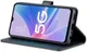 AZNS Oppo A58 5G / A78 Hoesje Portemonnee Book Case Kunstleer Zwart afbeelding 4