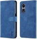 AZNS Oppo A58 5G / A78 Hoesje Portemonnee Book Case Kunstleer Blauw afbeelding 2