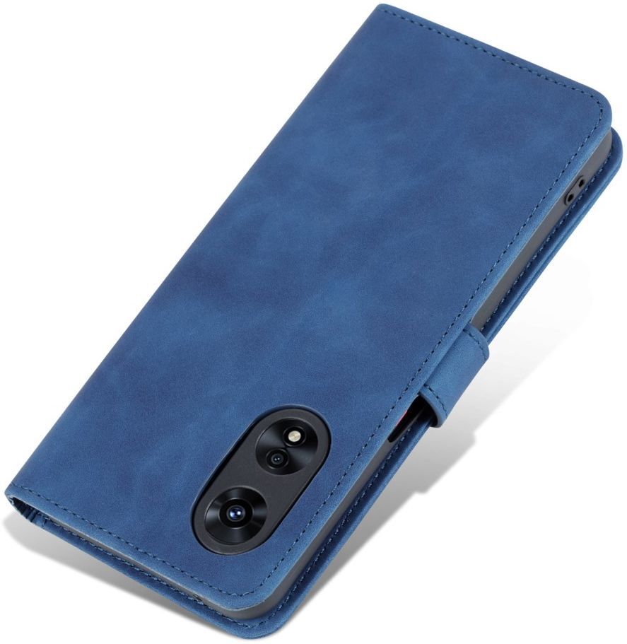 AZNS Oppo A58 5G / A78 Hoesje Portemonnee Book Case Kunstleer Blauw afbeelding 8