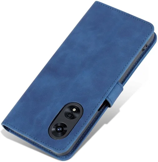 AZNS Oppo A58 5G / A78 Hoesje Portemonnee Book Case Kunstleer Blauw afbeelding 8