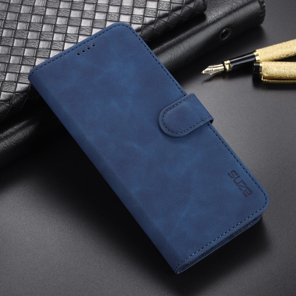 AZNS Oppo A58 5G / A78 Hoesje Portemonnee Book Case Kunstleer Blauw afbeelding 9