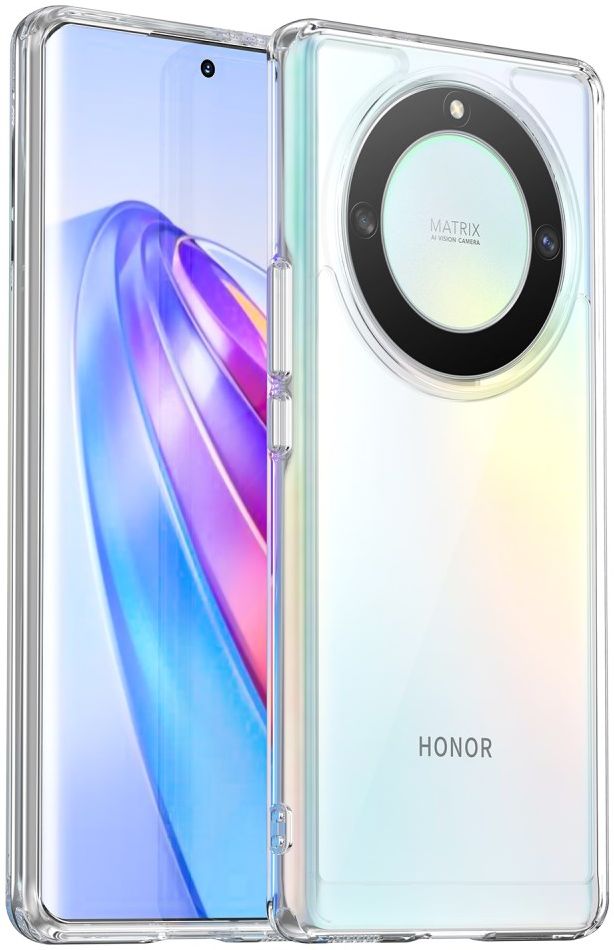 Honor Magic5 Lite Hoesje Acryl Back Cover Transparant afbeelding 1