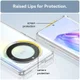 Honor Magic5 Lite Hoesje Acryl Back Cover Transparant afbeelding 6