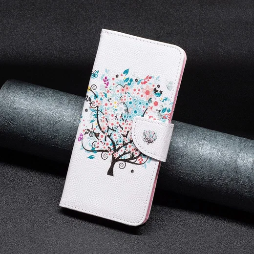 Xiaomi 13 Lite Hoesje Portemonnee Book Case Boom Print afbeelding 4