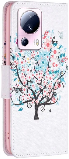 Xiaomi 13 Lite Hoesje Portemonnee Book Case Boom Print afbeelding 7