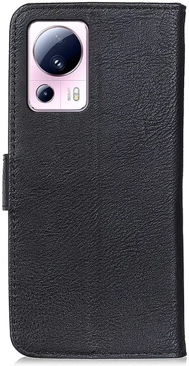 KHAZNEH Xiaomi 13 Lite Hoesje Portemonnee Book Case Zwart afbeelding 9