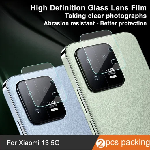 Imak Xiaomi 13 Camera Lens Protector + Lens Cap Clear afbeelding 2