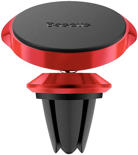Baseus Magnetische Ventilatierooster Auto Telefoonhouder Rood afbeelding 4