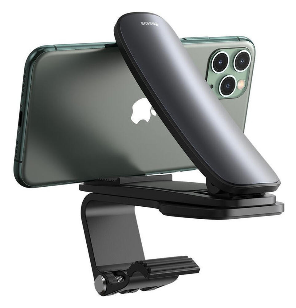 Baseus Big Mouth Smartphone Houder Auto Dashboard Zwart afbeelding 13