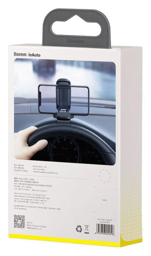 Baseus Big Mouth Smartphone Houder Auto Dashboard Zwart afbeelding 21