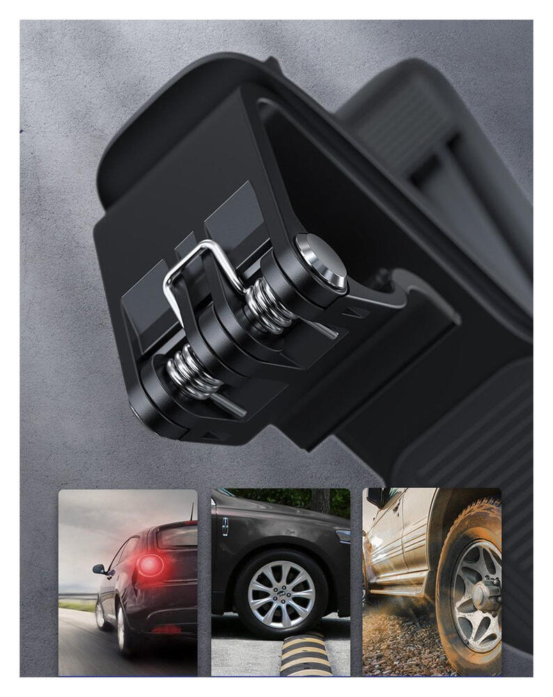 Baseus Big Mouth Smartphone Houder Auto Dashboard Zwart afbeelding 4