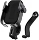 Baseus Armor Verstelbare Motor/Fiets Stuur/Spiegel Smartphone Houder Zwart afbeelding 2
