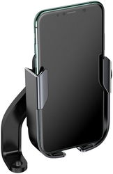 Baseus Armor Verstelbare Motor/Fiets Stuur/Spiegel Smartphone Houder Zwart afbeelding