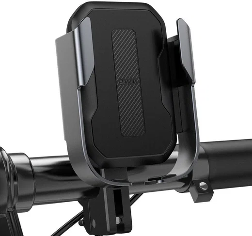 Baseus Armor Verstelbare Motor/Fiets Stuur/Spiegel Smartphone Houder Zwart afbeelding 20