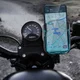 Baseus Armor Verstelbare Motor/Fiets Stuur/Spiegel Smartphone Houder Zwart afbeelding 9