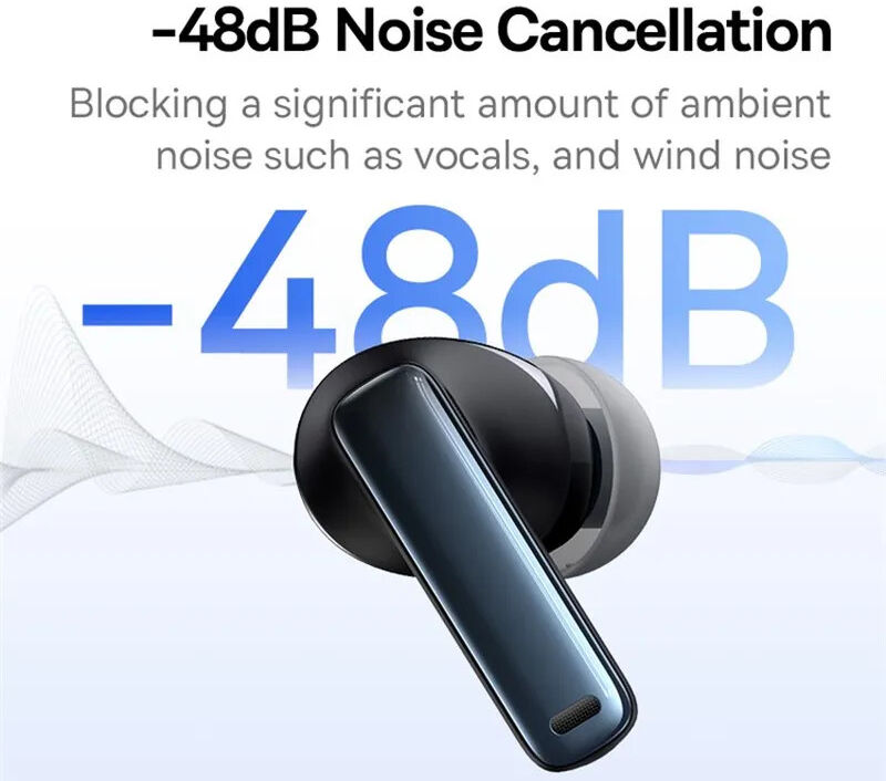 Baseus Bowie M2s Draadloze Bluetooth Oordopjes Noise Cancelling Zwart afbeelding 3