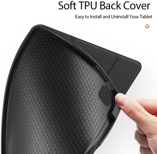 Dux Ducis Domo Xiaomi Pad 6 / 6 Pro Hoes Tri-Fold Book Case Zwart afbeelding 8