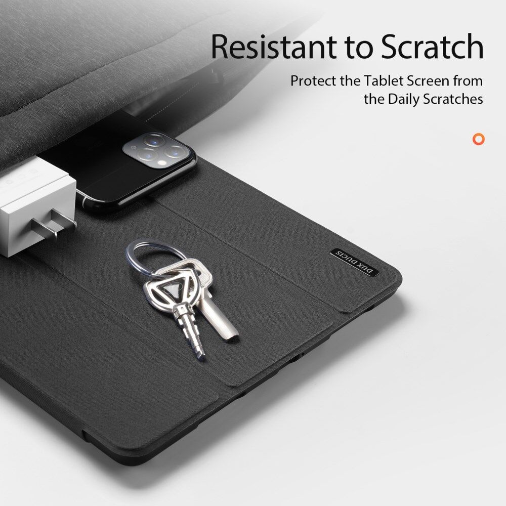 Dux Ducis Domo Xiaomi Pad 6 / 6 Pro Hoes Tri-Fold Book Case Zwart afbeelding 9