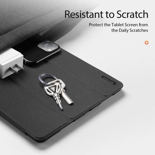 Dux Ducis Domo Xiaomi Pad 6 / 6 Pro Hoes Tri-Fold Book Case Zwart afbeelding 9