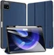 Dux Ducis Domo Xiaomi Pad 6 / 6 Pro Hoes Tri-Fold Book Case Blauw afbeelding 2