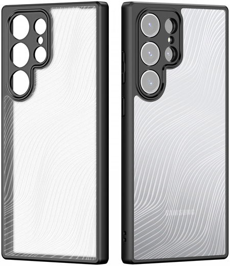 Dux Ducis Aimo Samsung Galaxy S23 Ultra Hoesje Back Cover Zwart afbeelding 2