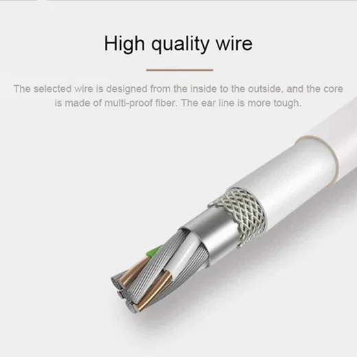 Oppo MH156 Oordopjes In-Ear Headset met Microfoon 3.5mm Jack Wit afbeelding 4