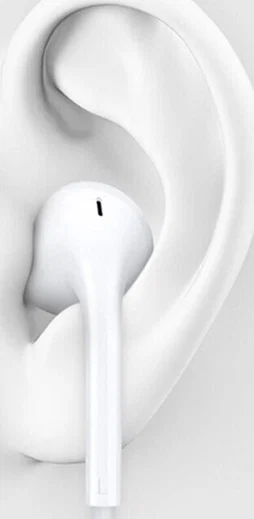 Oppo MH156 Oordopjes In-Ear Headset met Microfoon 3.5mm Jack Wit afbeelding 5