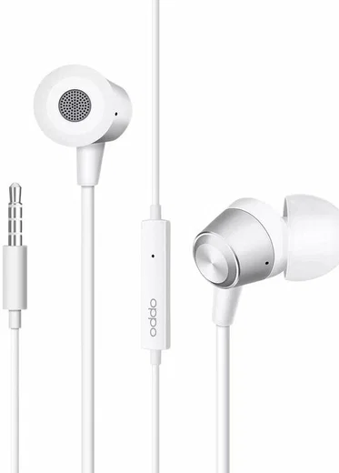 Oppo MH130 3.5mm Jack In-Ear Oordopjes Stereo Headset Wit afbeelding 1