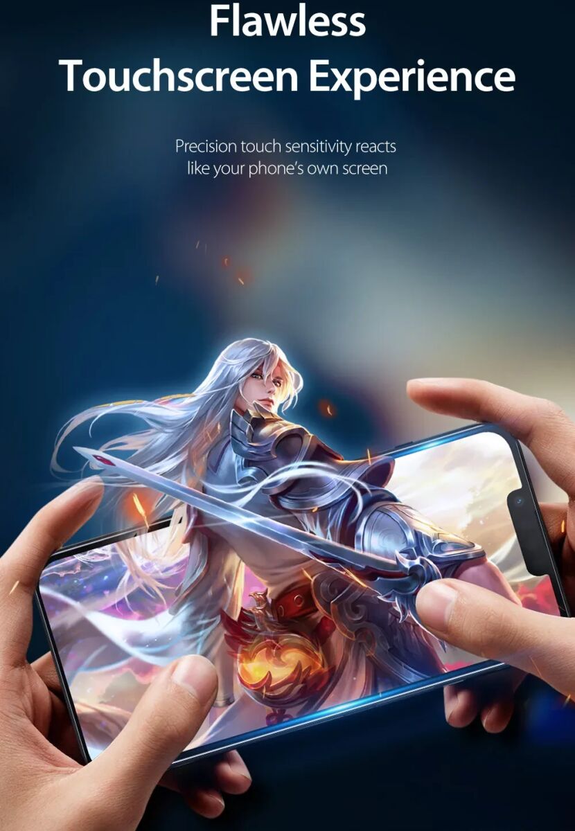 Dux Ducis Apple iPhone 14 Screen Protector Privacy Tempered Glass 9H afbeelding 6