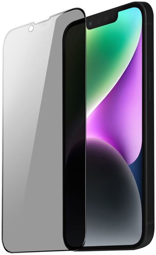 Dux Ducis Apple iPhone 14 Screen Protector Privacy Tempered Glass 9H afbeelding 2