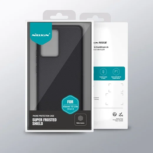 Nillkin Super Frosted Shield Xiaomi 13 Lite Hoesje Back Cover Groen afbeelding 9