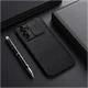 Nillkin Qin Pro Samsung Galaxy A14 Hoesje met Camera Slider Zwart afbeelding 5