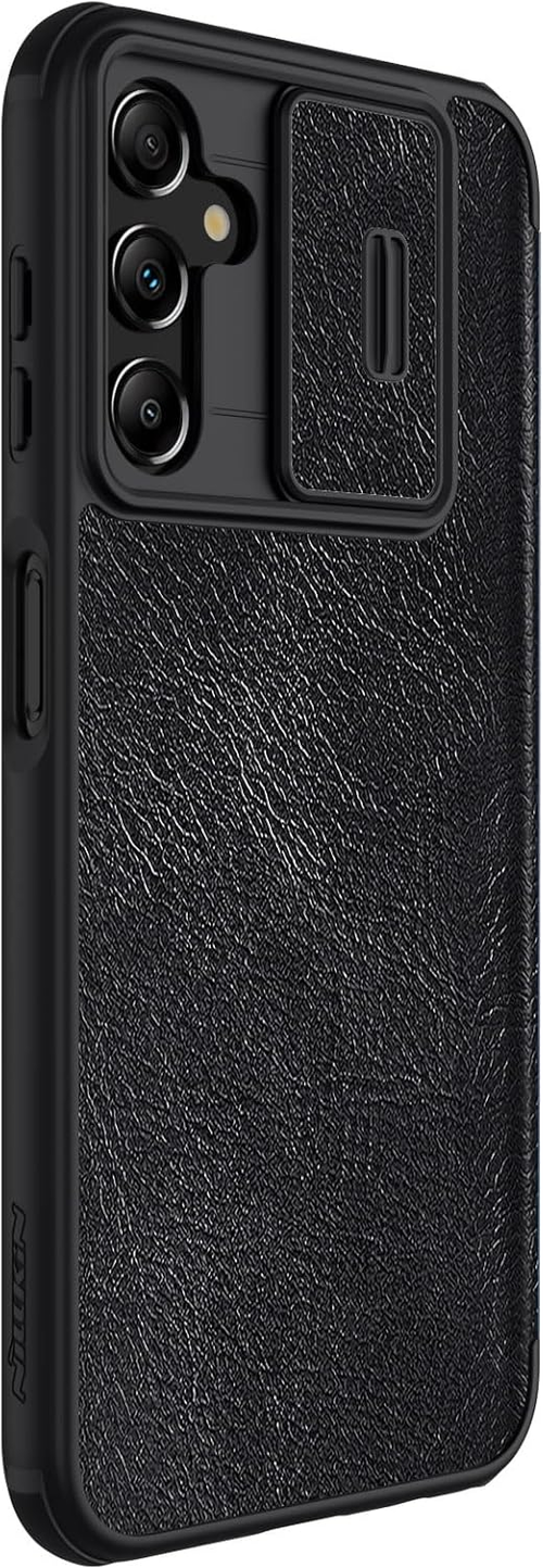 Nillkin Qin Pro Samsung Galaxy A14 Hoesje met Camera Slider Zwart afbeelding 7