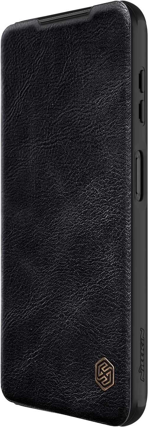 Nillkin Qin Pro Samsung Galaxy A14 Hoesje met Camera Slider Zwart afbeelding 8