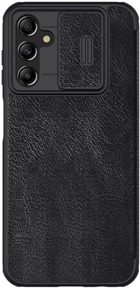 Nillkin Qin Pro Samsung Galaxy A14 Hoesje met Camera Slider Zwart afbeelding 2