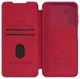 Nillkin Qin Pro Samsung Galaxy A14 Hoesje met Camera Slider Rood afbeelding 6