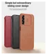 Nillkin Qin Pro Samsung Galaxy A14 Hoesje met Camera Slider Rood afbeelding 8