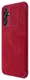 Nillkin Qin Pro Samsung Galaxy A14 Hoesje met Camera Slider Rood afbeelding 3