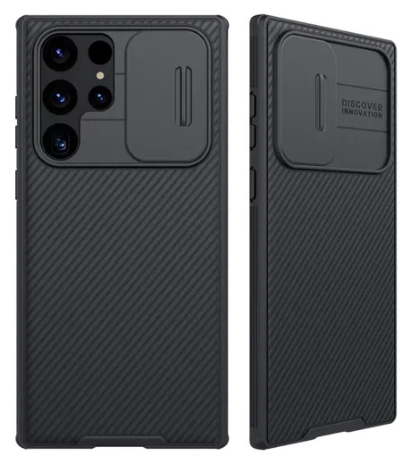 Nillkin CamShield MagSafe Galaxy S22 Ultra Hoesje Camera Slider Zwart afbeelding 1