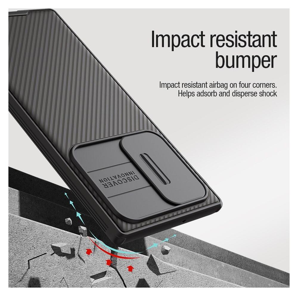 Nillkin CamShield MagSafe Galaxy S22 Ultra Hoesje Camera Slider Zwart afbeelding 5