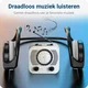 Bluetooth Earhook MicroSD Draadloze Oordopjes - Rood afbeelding 3