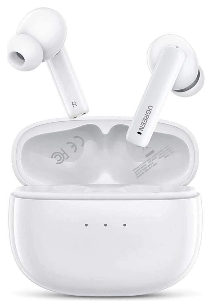 UGREEN HiTune T3 Draadloze Bluetooth Earphones Noise Cancelling Wit afbeelding 1
