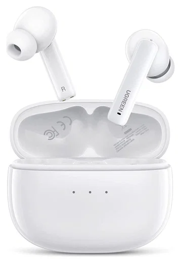 UGREEN HiTune T3 Draadloze Bluetooth Earphones Noise Cancelling Wit afbeelding 1