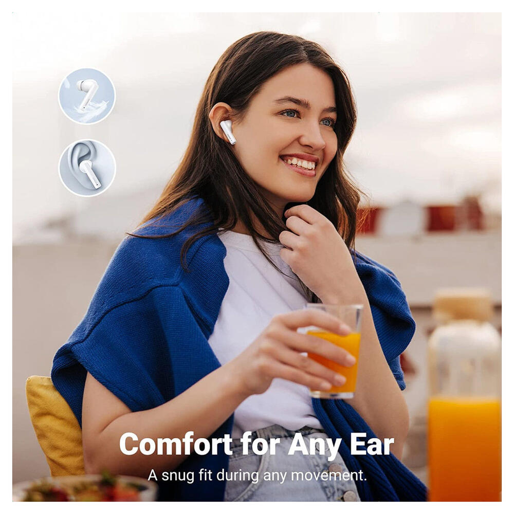 UGREEN HiTune T3 Draadloze Bluetooth Earphones Noise Cancelling Wit afbeelding 8