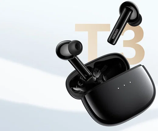 UGREEN HiTune T3 Draadloze Bluetooth Earphones Noise Cancelling Zwart afbeelding 10